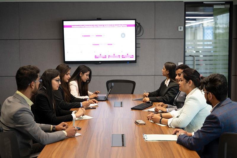 Professional meeting at NAV India